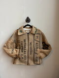 "NO HOOKS" Coffee Sack Jacket