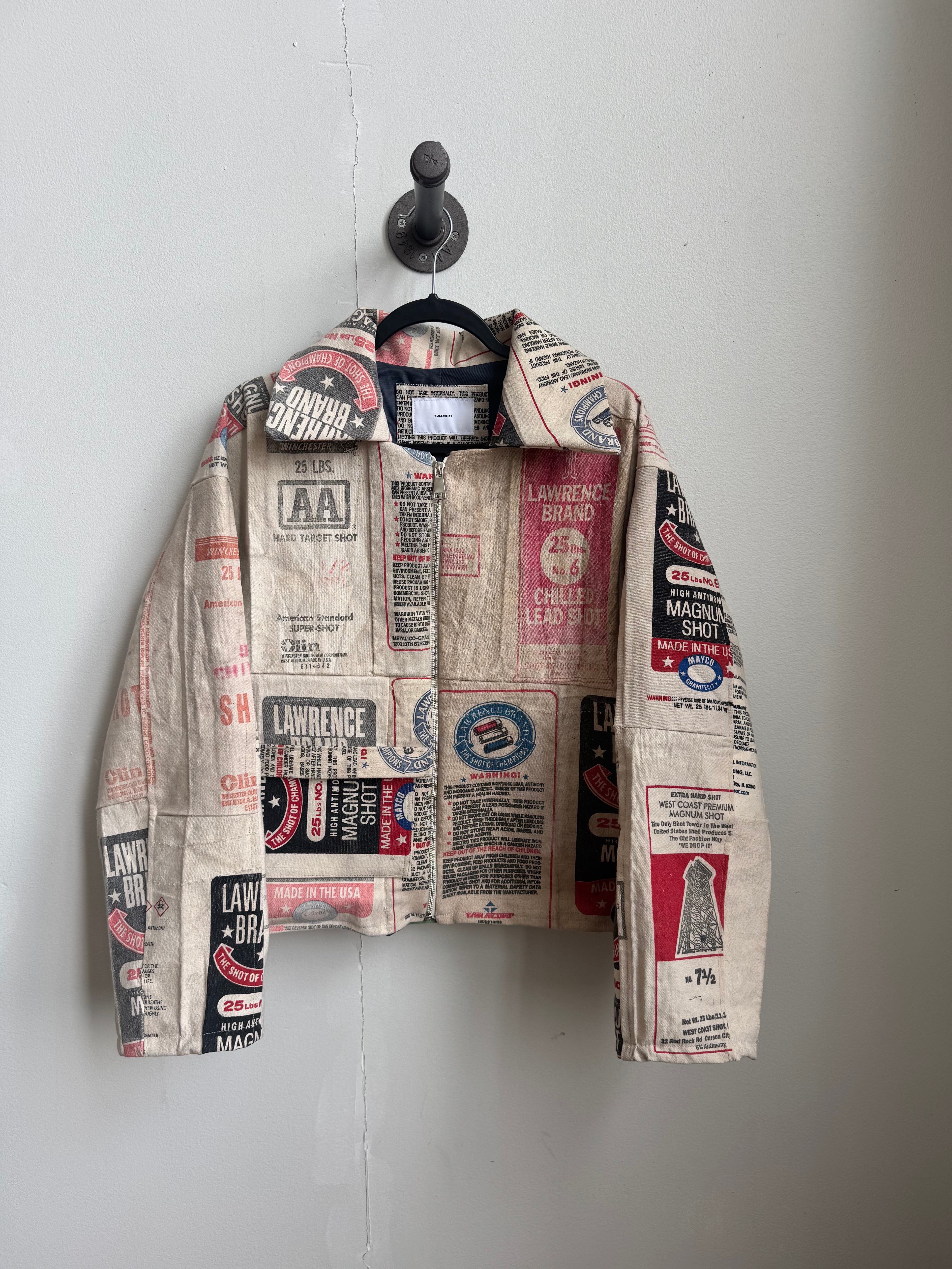 "LEAD SHOT" Shotgun Canvas Jacket