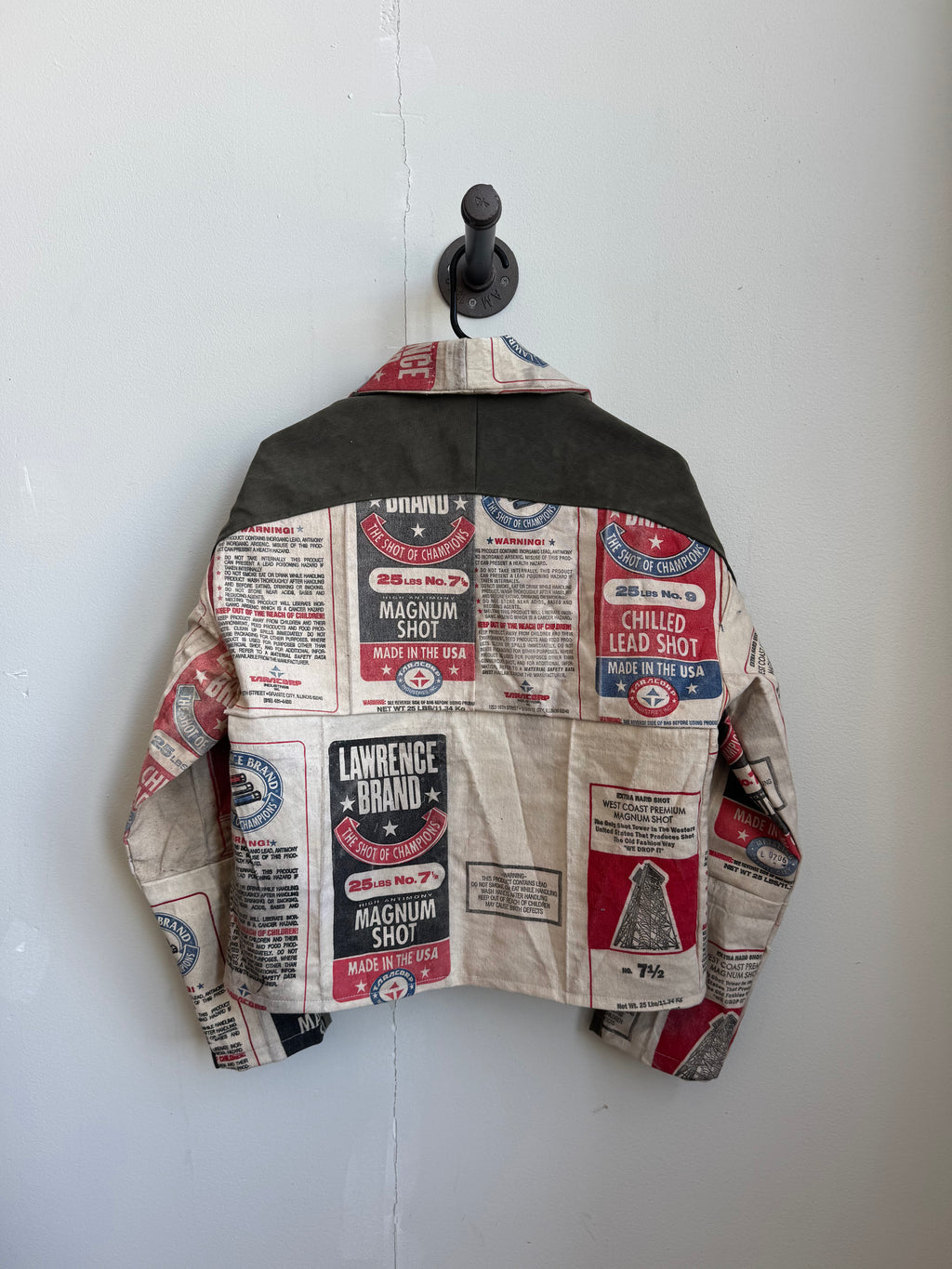 Vintage Military x Canvas Shotgun Bag Jacket