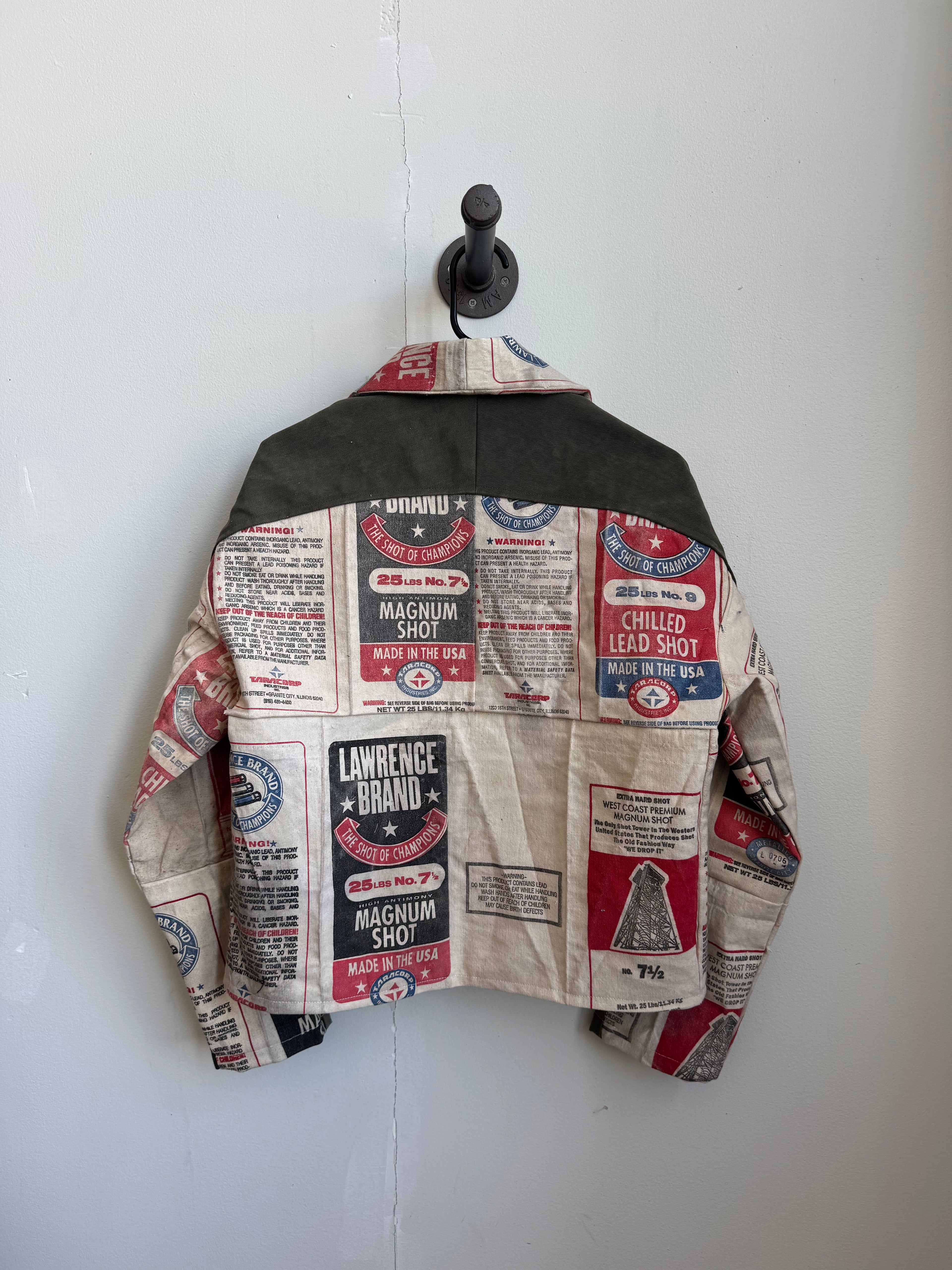 Vintage Military x Canvas Shotgun Bag Jacket